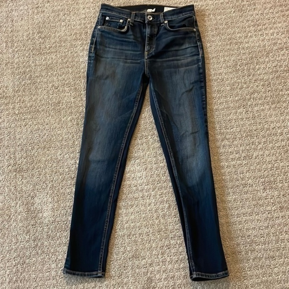 rag & bone High Rise Ankle Skinny Jeans